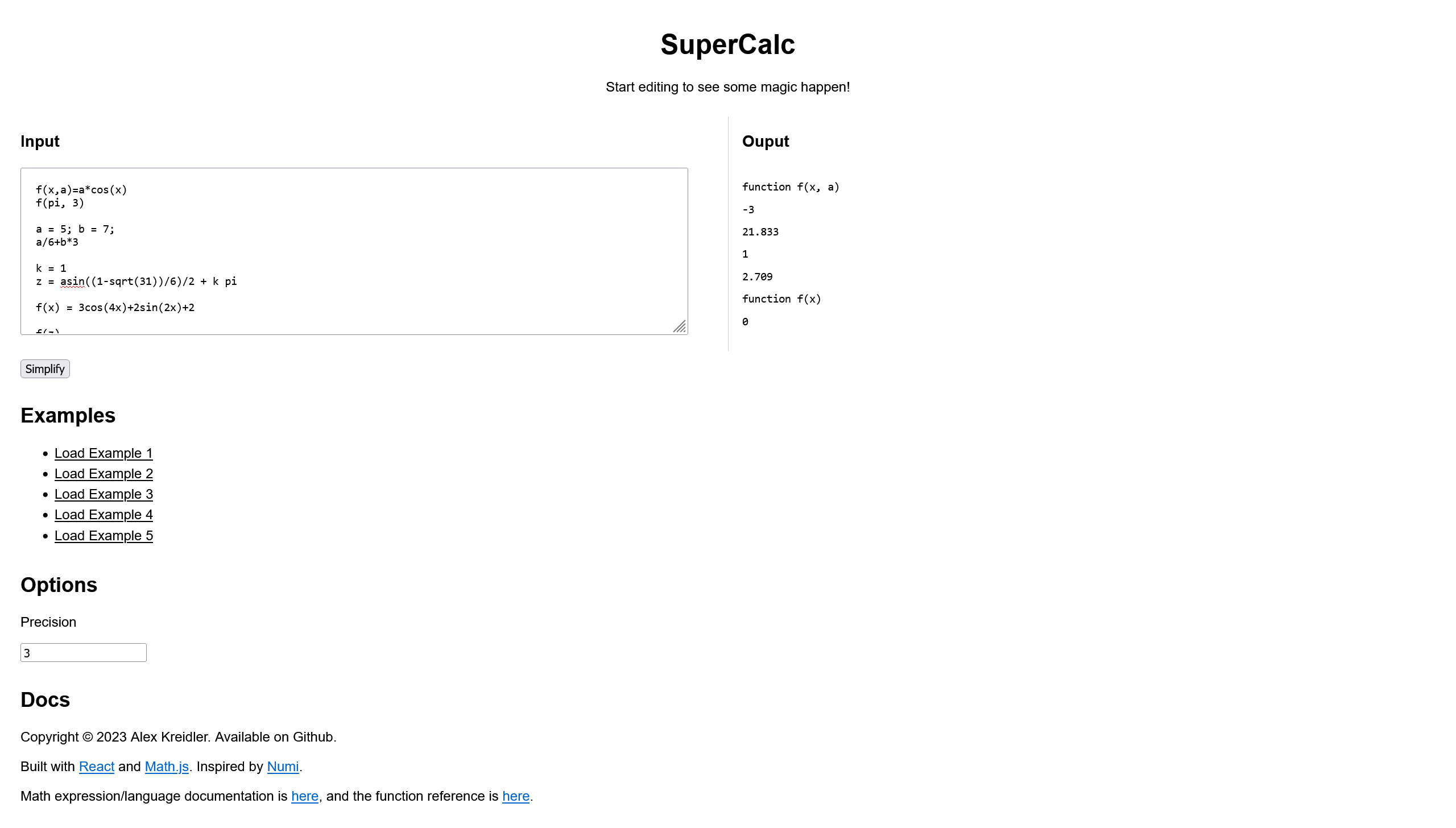 SuperCalc image